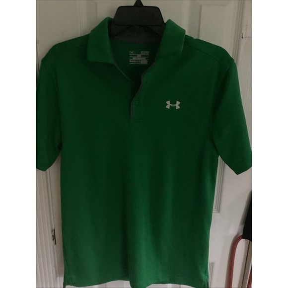 Under Armour Other - Men's Under Armor Polo Shirt Green Size Small